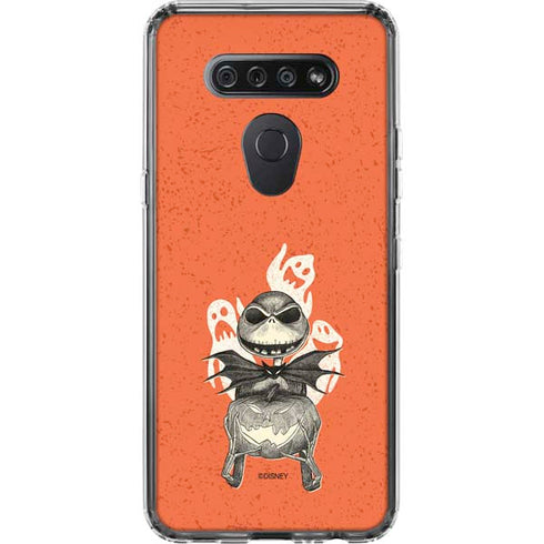 Disney The Nightmare Before Christmas The Pumpkin King LG K51/Q51 Clear Case