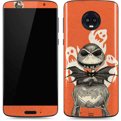Disney The Nightmare Before Christmas The Pumpkin King Moto G6 Skin