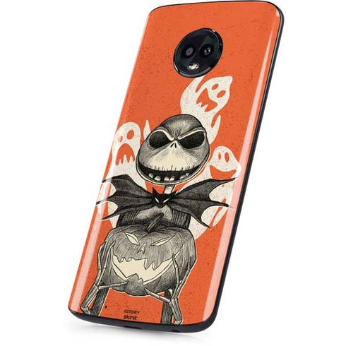 Disney The Nightmare Before Christmas The Pumpkin King Moto G6 Skin