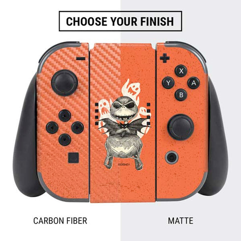 Disney The Nightmare Before Christmas The Pumpkin King Nintendo Switch Bundle Skin