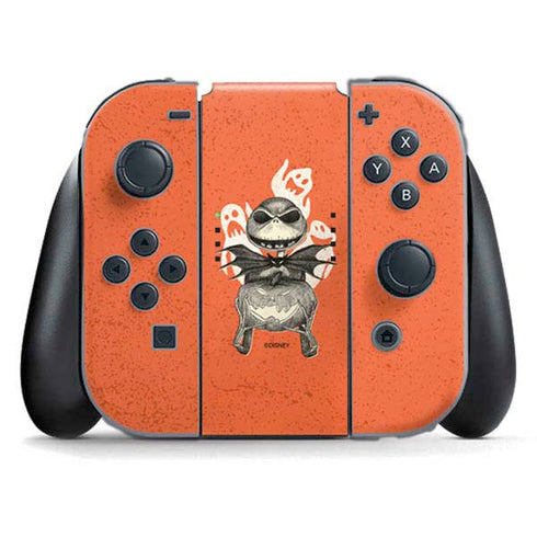 Disney The Nightmare Before Christmas The Pumpkin King Nintendo Switch (2017-2021) Joy-Con Controller Skin