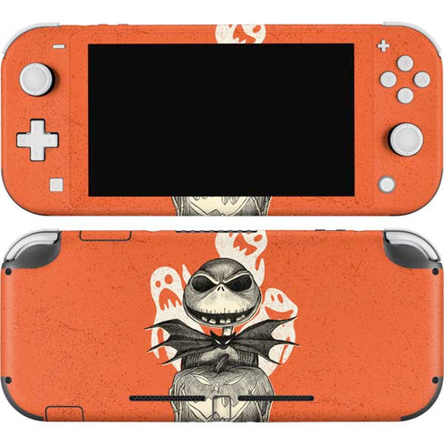 Disney The Nightmare Before Christmas The Pumpkin King Nintendo Switch Lite Skin