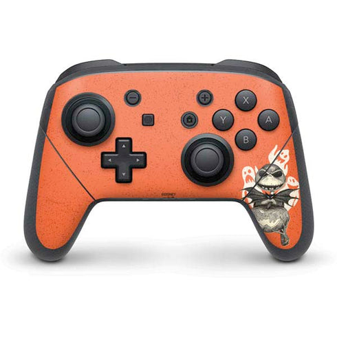 Disney The Nightmare Before Christmas The Pumpkin King Nintendo Switch Pro Controller Skin