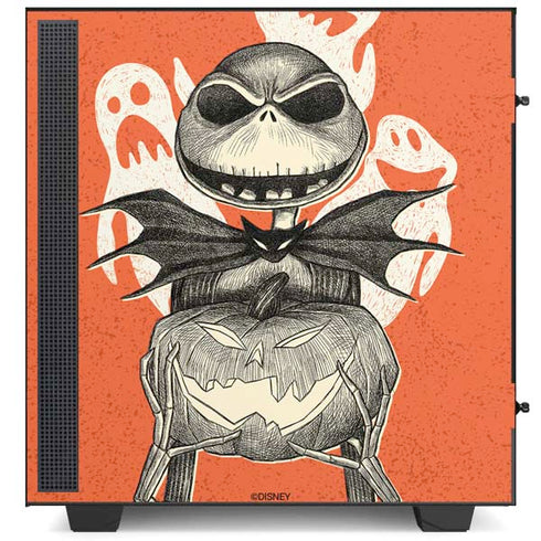 Disney The Nightmare Before Christmas The Pumpkin King NZXT H510 Compact ATX Mid-Tower Case Skin