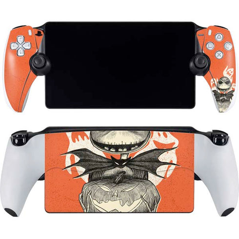 Disney The Nightmare Before Christmas The Pumpkin King PlayStation Portal Remote Player Skin