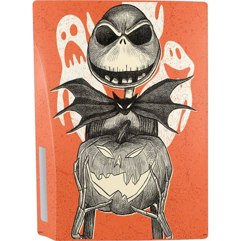 Disney The Nightmare Before Christmas The Pumpkin King PS5 Console Skin