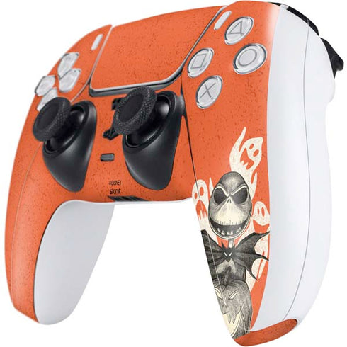 Disney The Nightmare Before Christmas The Pumpkin King PS5 Controller Skin