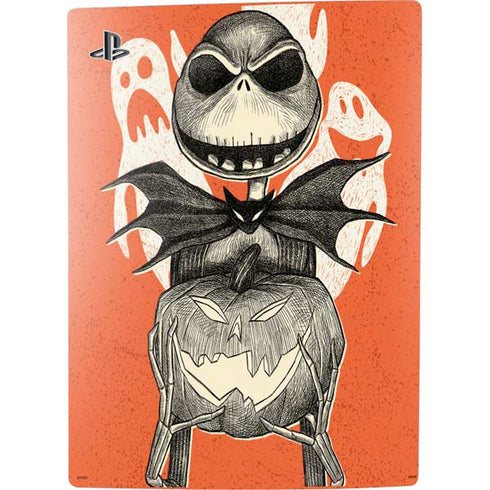 Disney The Nightmare Before Christmas The Pumpkin King PS5 Digital Edition Console Skin