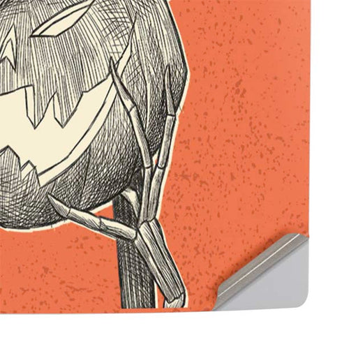 Disney The Nightmare Before Christmas The Pumpkin King PS5 Slim Disk Console Skin