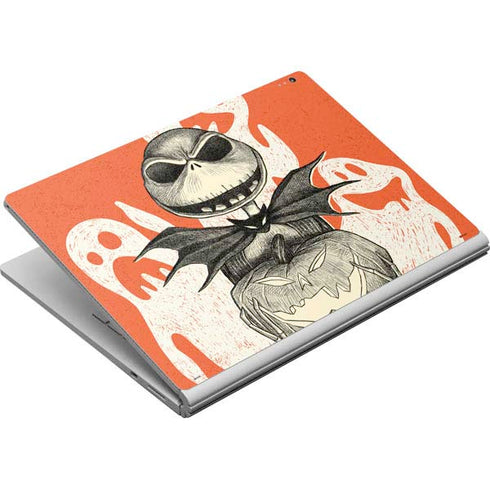 Disney The Nightmare Before Christmas The Pumpkin King Surface Book Skin