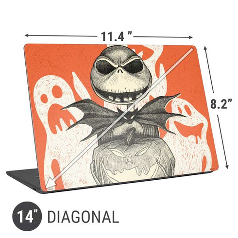 Disney The Nightmare Before Christmas The Pumpkin King Universal Laptop 14in (11.4 x 8.2in) Skin