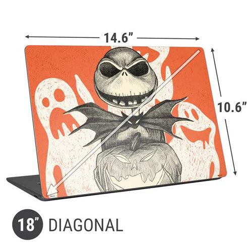 Disney The Nightmare Before Christmas The Pumpkin King Universal Laptop 18in (14.6 x 10.6in) Skin