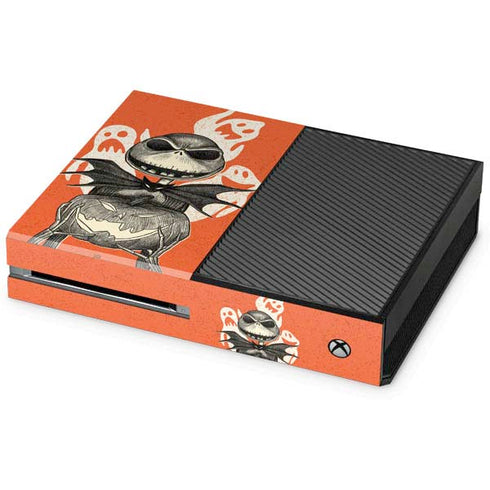 Disney The Nightmare Before Christmas The Pumpkin King Xbox One Console Skin