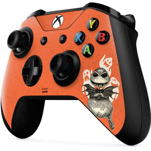 Disney The Nightmare Before Christmas The Pumpkin King Xbox One X Controller Skin