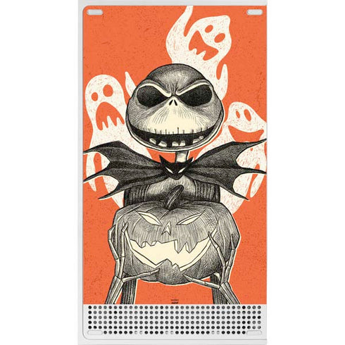 Disney The Nightmare Before Christmas The Pumpkin King Xbox Series S Console Skin
