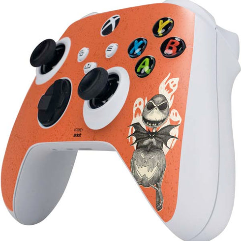 Disney The Nightmare Before Christmas The Pumpkin King Xbox Series S Controller Skin