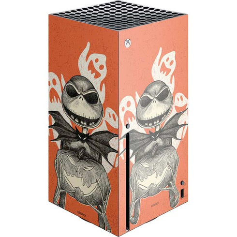 Disney The Nightmare Before Christmas The Pumpkin King Xbox Series X Console Skin