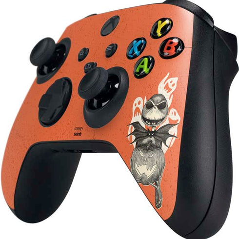 Disney The Nightmare Before Christmas The Pumpkin King Xbox Series X Controller Skin