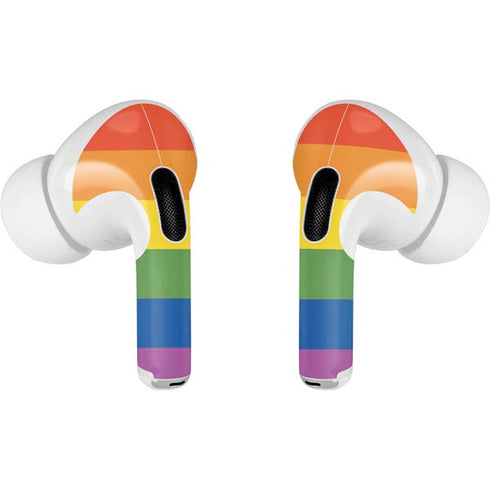 The Rainbow Flag AirPods Pro 2nd Gen Skin