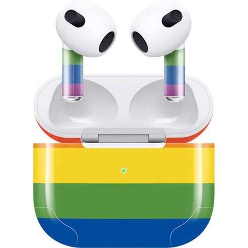 The Rainbow Flag Apple AirPods (3rd Gen 2021) Skin