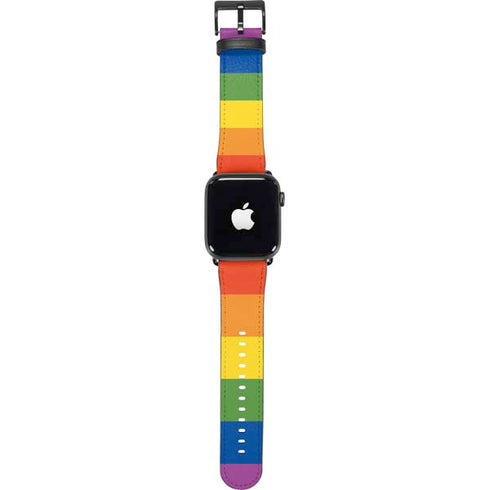 The Rainbow Flag Apple Watch Band 42-44mm