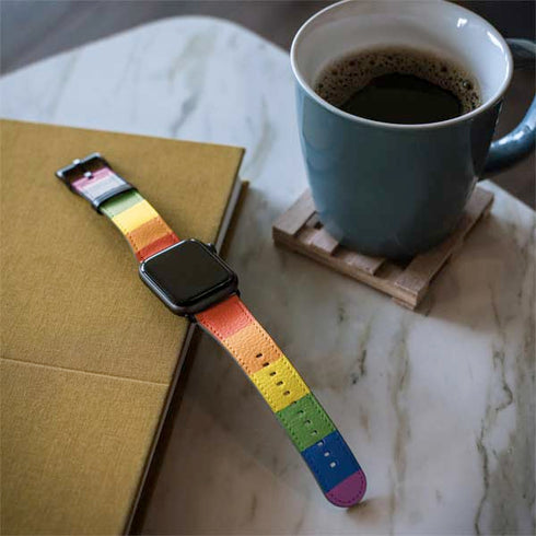 The Rainbow Flag Apple Watch Band 42-44mm