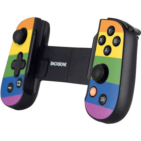 The Rainbow Flag Backbone One for iPhone Game Controller Skin