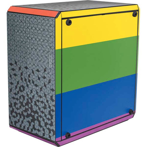 The Rainbow Flag Cooler Master MasterBox Q300L Mini Tower Skin