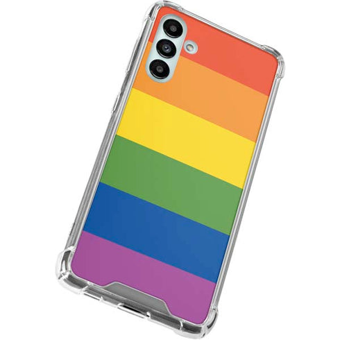 The Rainbow Flag Galaxy A13 5G Clear Case