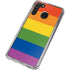 The Rainbow Flag Galaxy A21 Clear Case