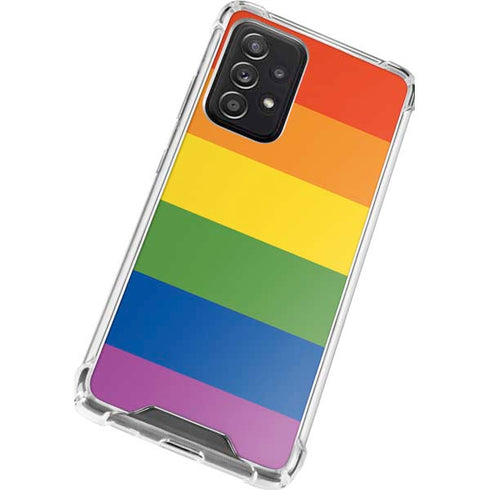 The Rainbow Flag Galaxy A52 5G Clear Case