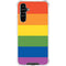 The Rainbow Flag Galaxy A54 5G Clear Case