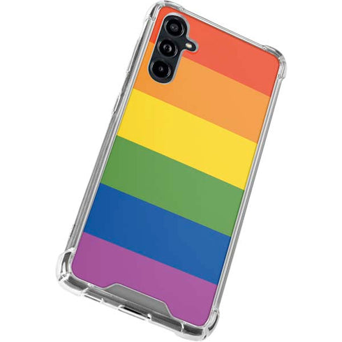 The Rainbow Flag Galaxy A54 5G Clear Case