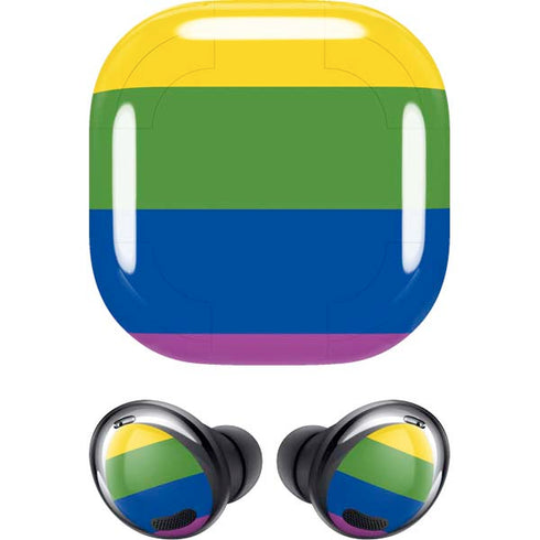 The Rainbow Flag Galaxy Buds Pro Skin