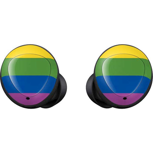 The Rainbow Flag Galaxy Buds Skin