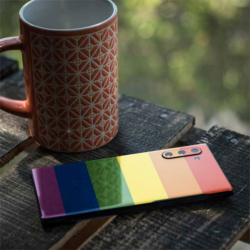 The Rainbow Flag Galaxy Note 10 Skin