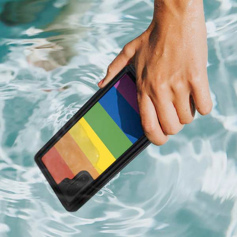 The Rainbow Flag Galaxy Note 10 Waterproof Case