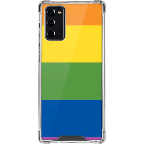 The Rainbow Flag Galaxy Note20 5G Clear Case