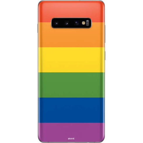 The Rainbow Flag Galaxy S10 Plus Skin