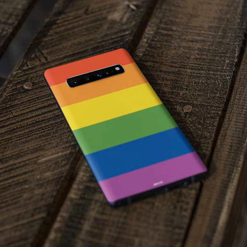 The Rainbow Flag Galaxy S10 Plus Skin