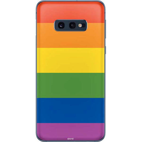 The Rainbow Flag Galaxy S10e Skin