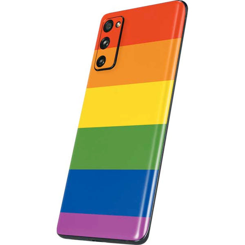 The Rainbow Flag Galaxy S20 Fan Edition Skin