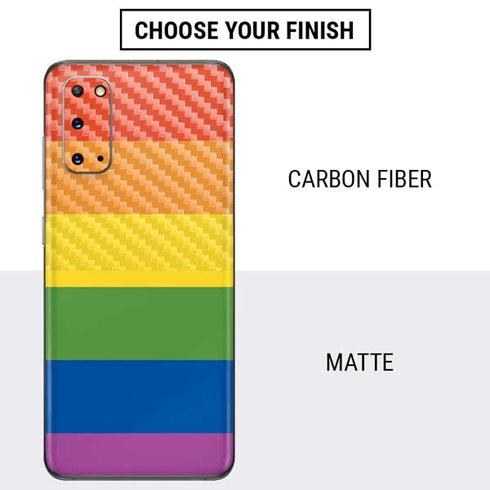 The Rainbow Flag Galaxy S20 Skin