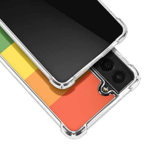 The Rainbow Flag Galaxy S21 Plus 5G Clear Case