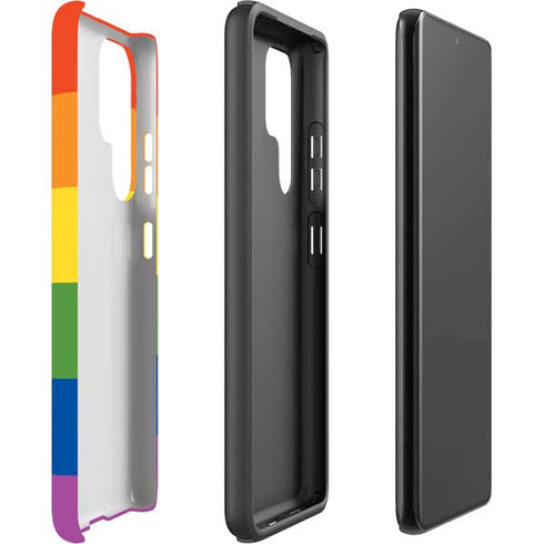 The Rainbow Flag Galaxy S22 Ultra Pro Case
