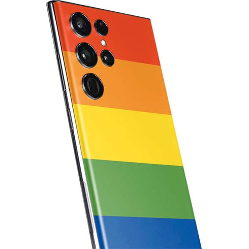 The Rainbow Flag Galaxy S22 Ultra Skin
