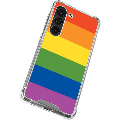 The Rainbow Flag Galaxy S23 Clear Case