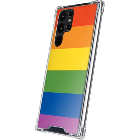 The Rainbow Flag Galaxy S24 Ultra Clear Case