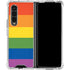 The Rainbow Flag Galaxy Z Fold4 5G Clear Case