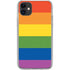 The Rainbow Flag iPhone 11 Clear Case